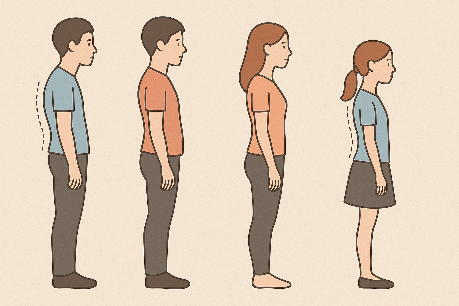 Порушення постави: види, причини, симптоми та сучасні методи корекції