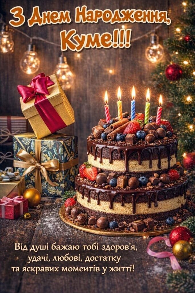 З Днем народження, дорогий куме! 