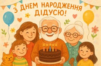 привітання з днем народження дідуся